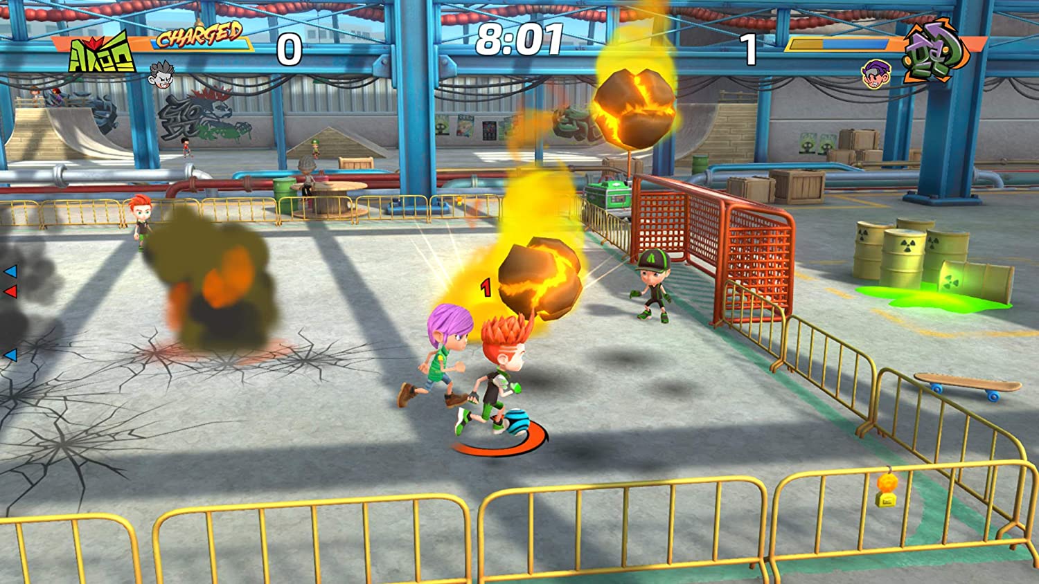 Super Kickers League Ultimate - flash vidéo
