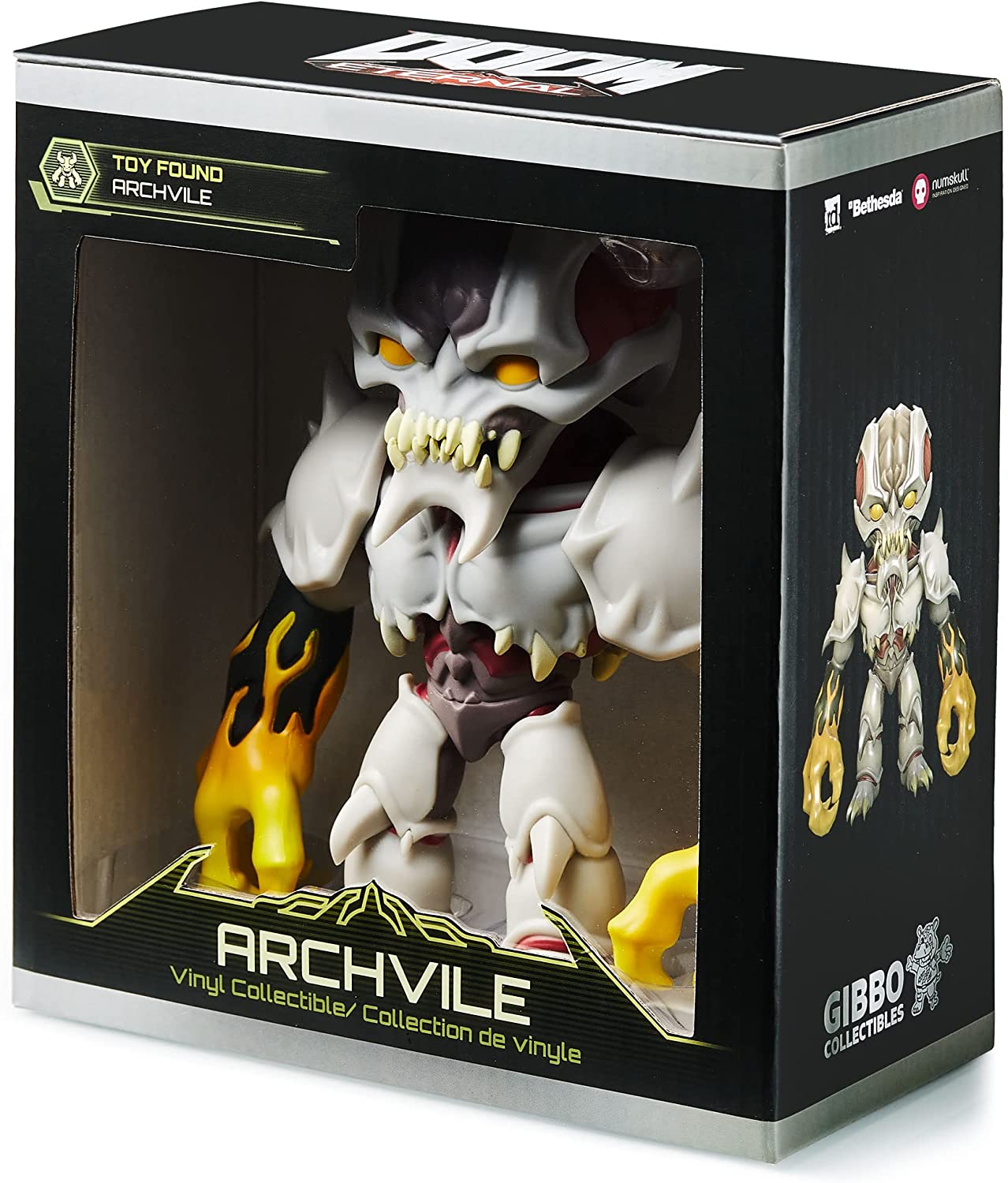 DOOM Eternal - Figurine de collection de l'Arch-vile - flash vidéo