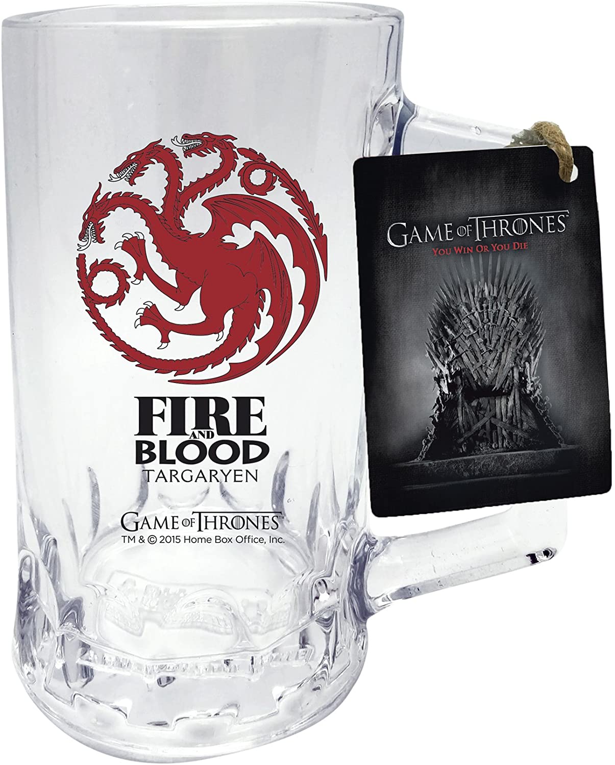 § Game of Thrones - Targaryen Beer Glass - flash vidéo