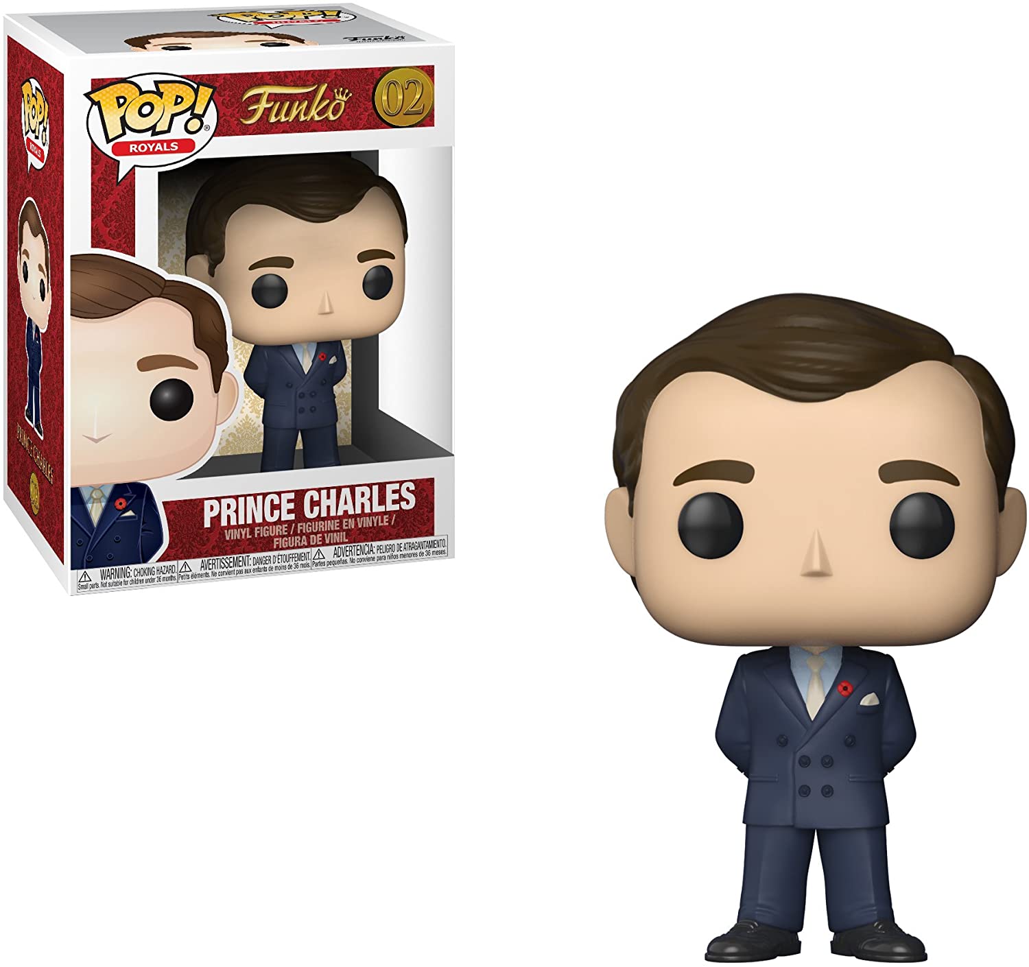 Funko Pop! Royals Prince Charles - flash vidéo