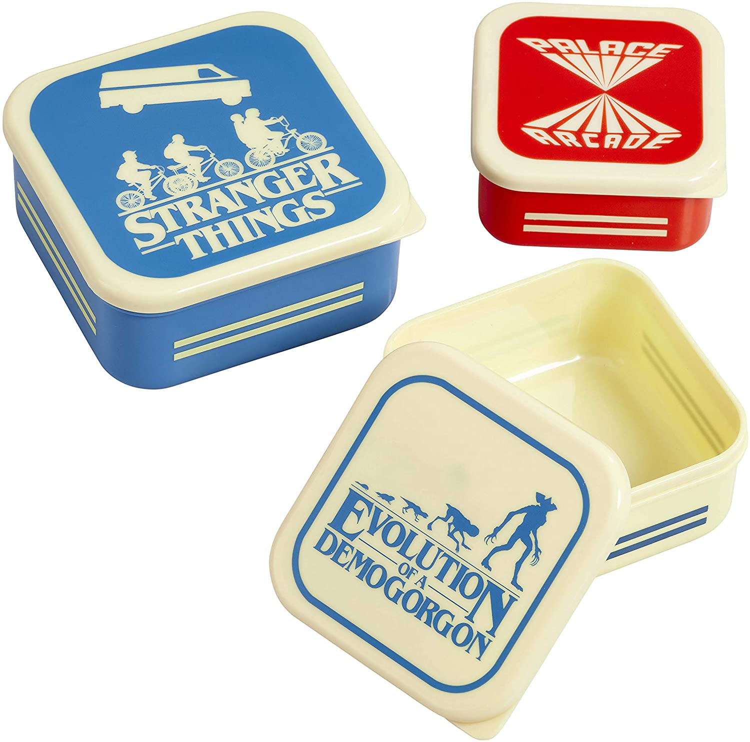 Funko Homewares - Stranger Things Silhouette Plastic Storage Set - flash vidéo