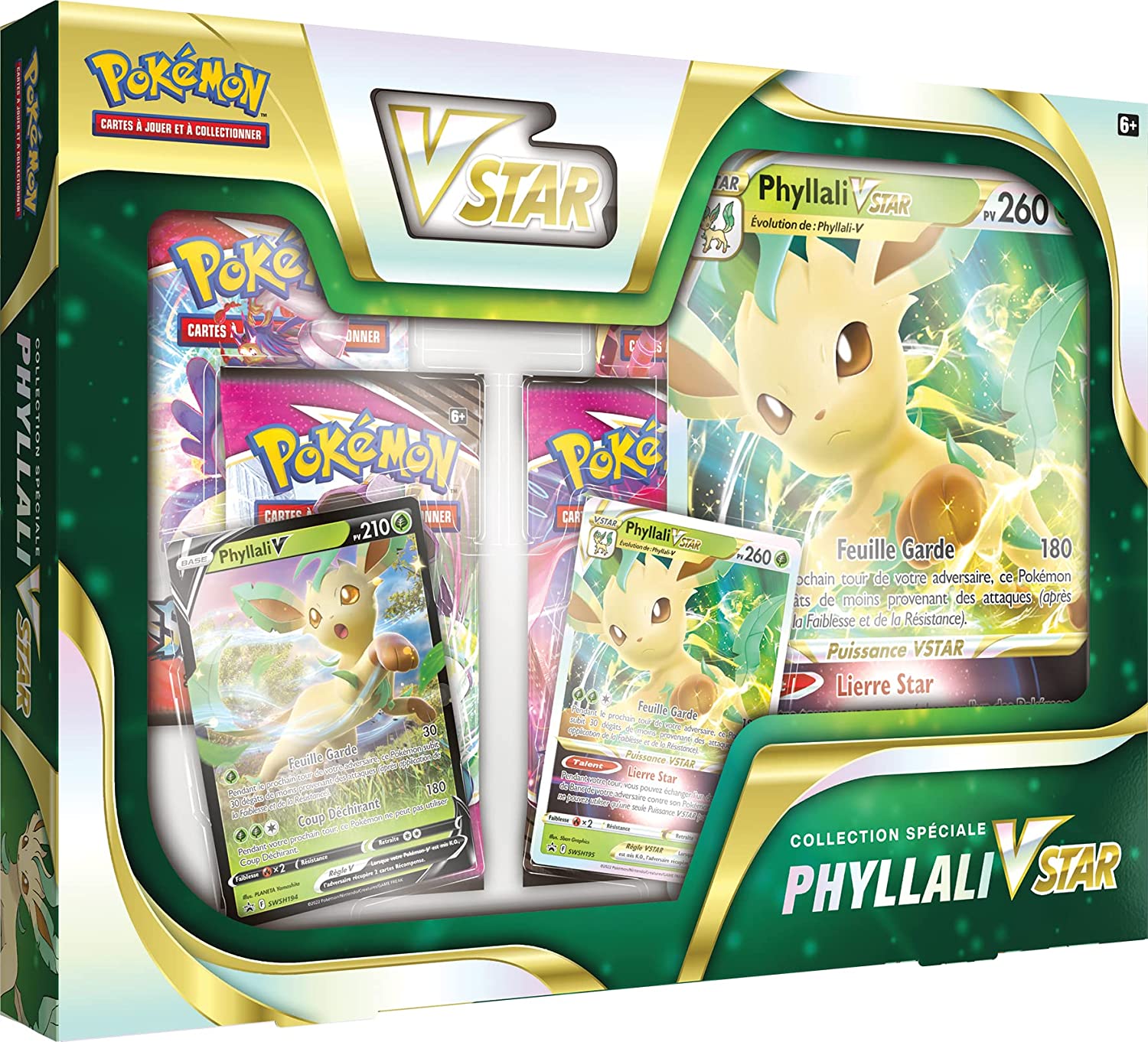 Pokémon JCC - Collection Spéciale Givrali-VSTAR et Phyllali-VSTAR (1x Boite aléatoire)