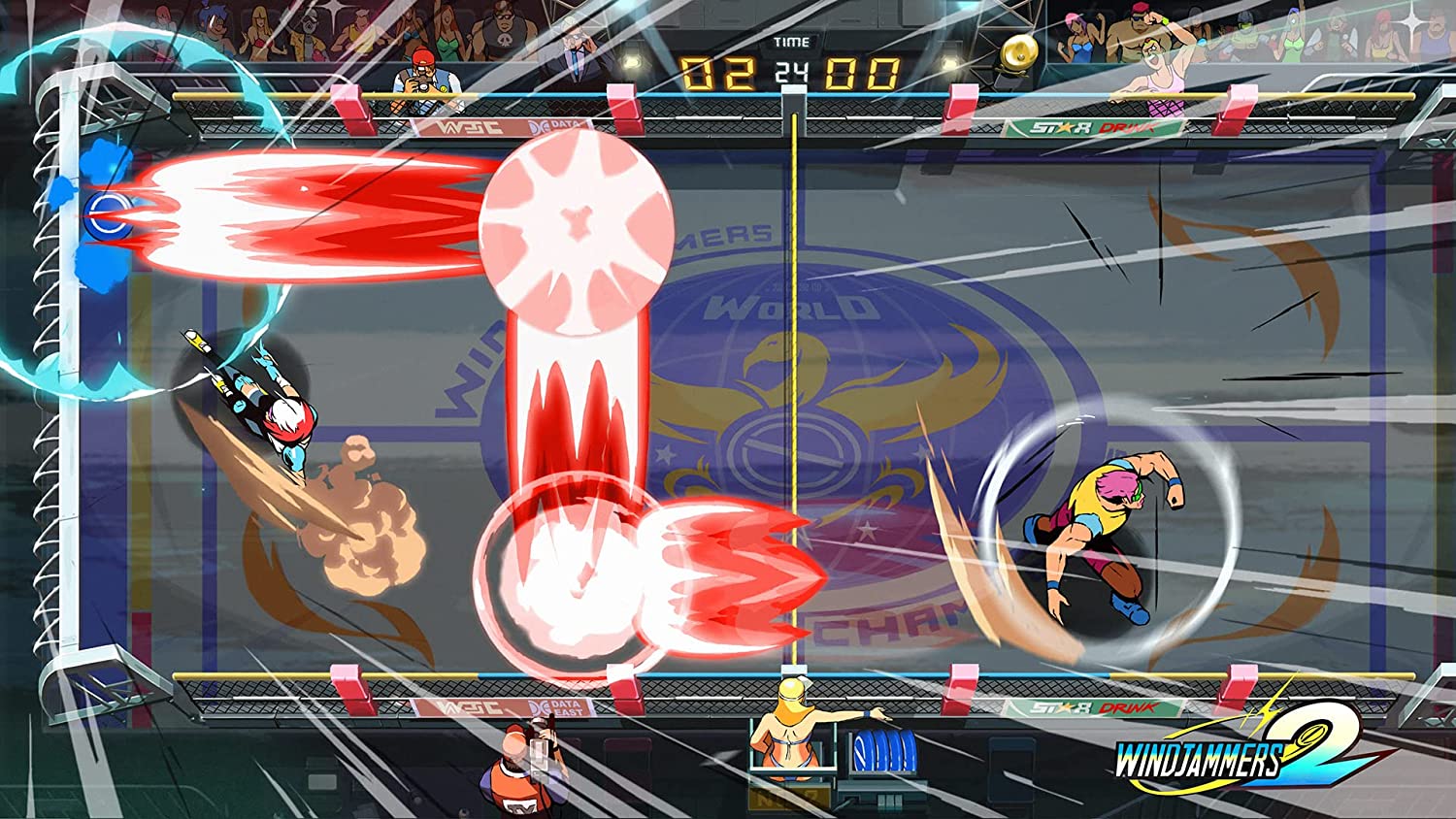 Windjammers 2 - flash vidéo