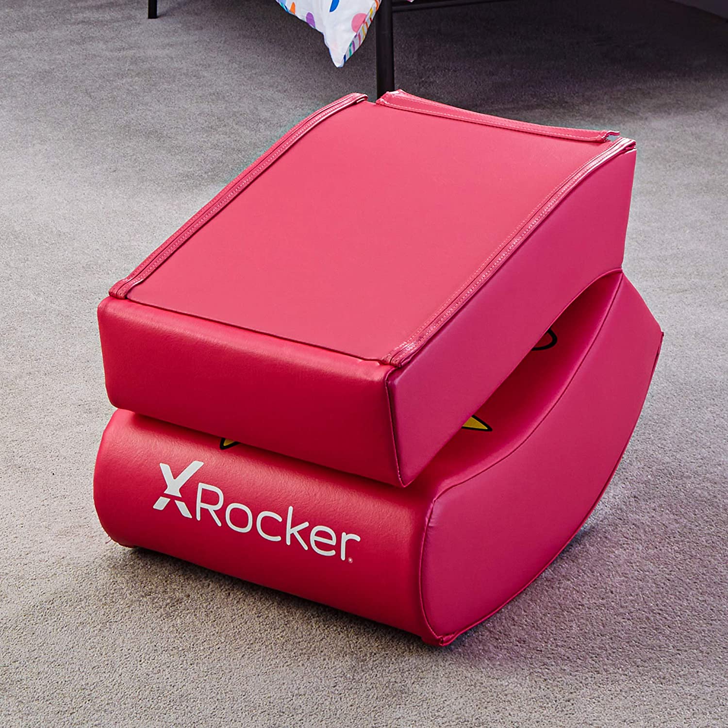 X Rocker - Nintendo Video Rocker Super Mario All-Star Collection Princess Peach Gaming Chair - flash vidéo