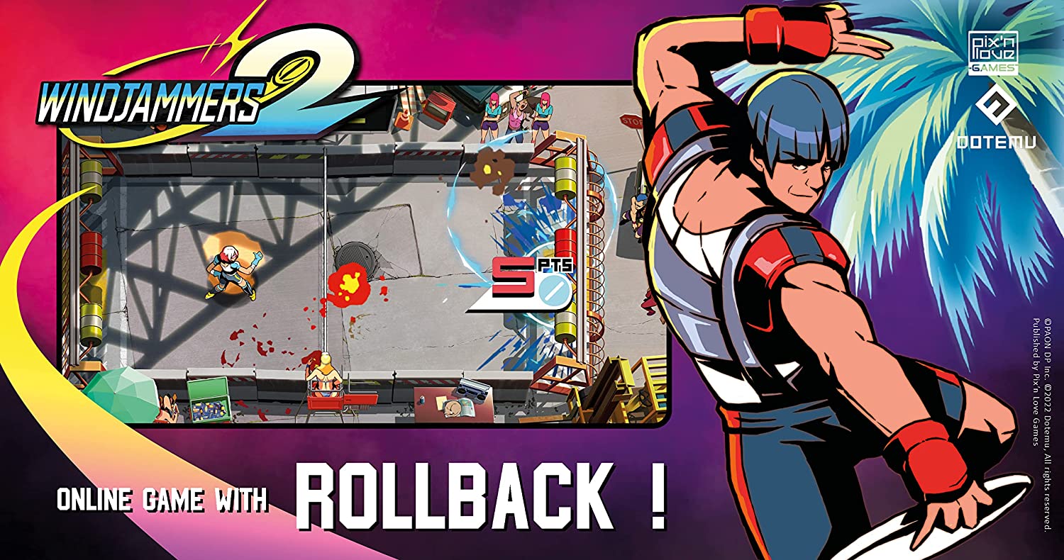 Windjammers 2 - flash vidéo