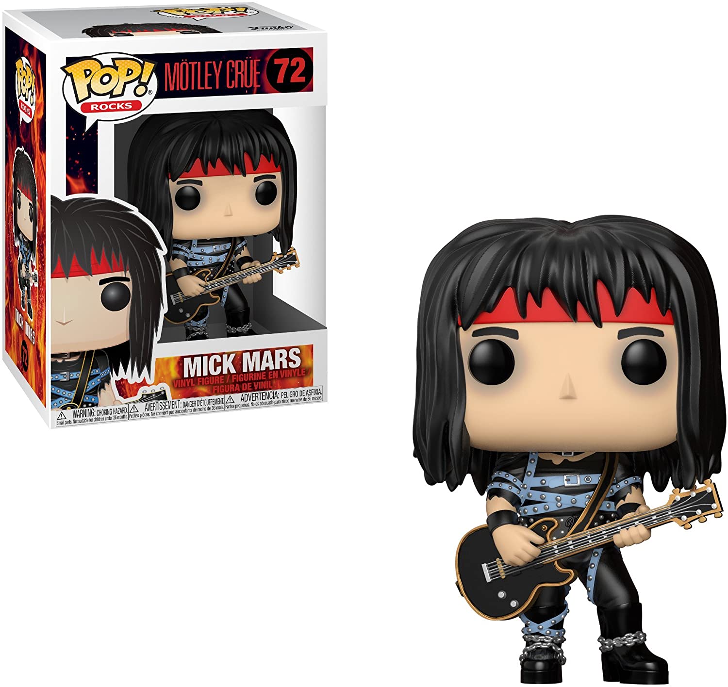 Funko Pop! Rocks Mötley Crüe Mick Mars - flash vidéo