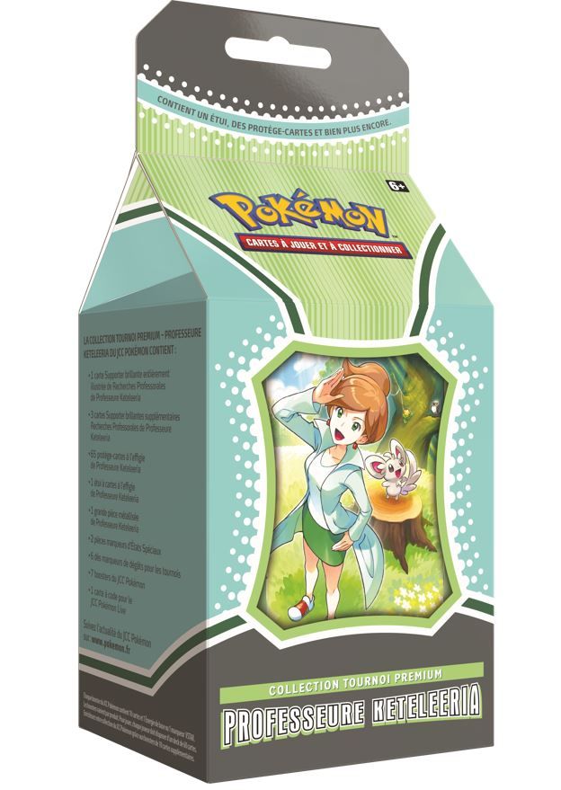 Pokémon JCC - Collection Premium Professeure Keteleeria - flash vidéo