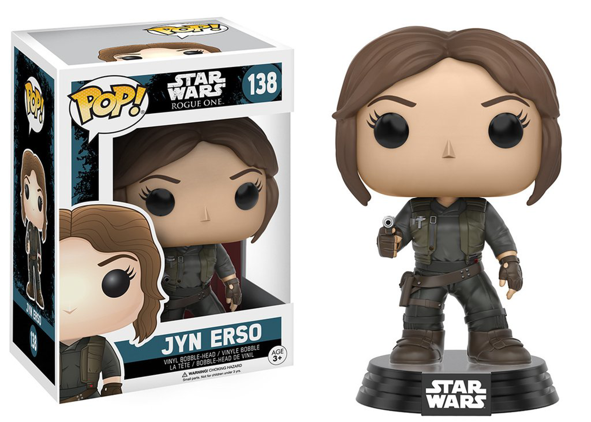 Funko POP! Star Wars Rogue One Jyn Erso ENG Merchandising - flash vidéo