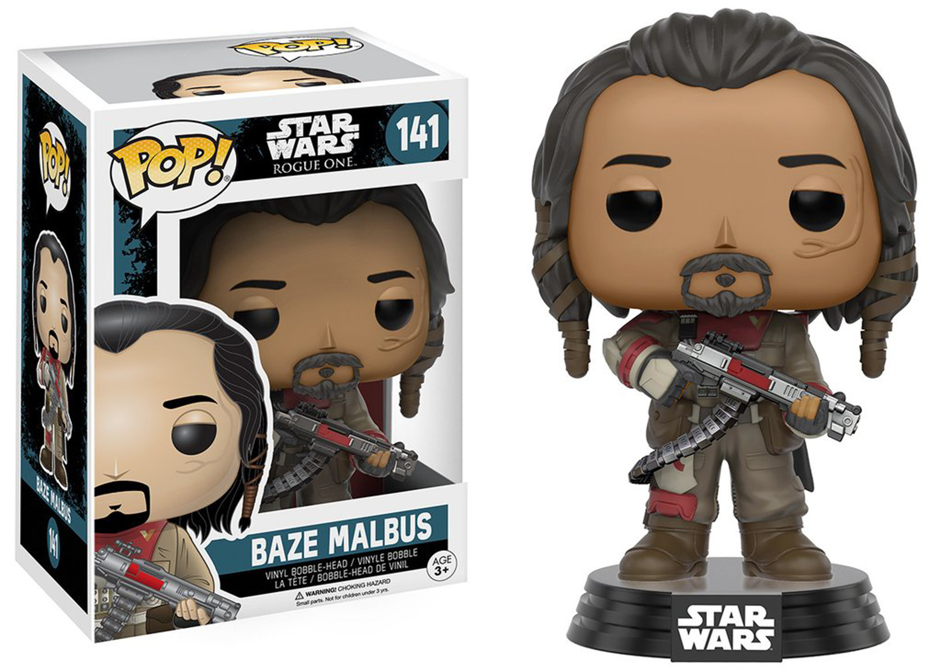 Funko POP! Star Wars Rogue One Baze Malbus ENG Merchandising - flash vidéo