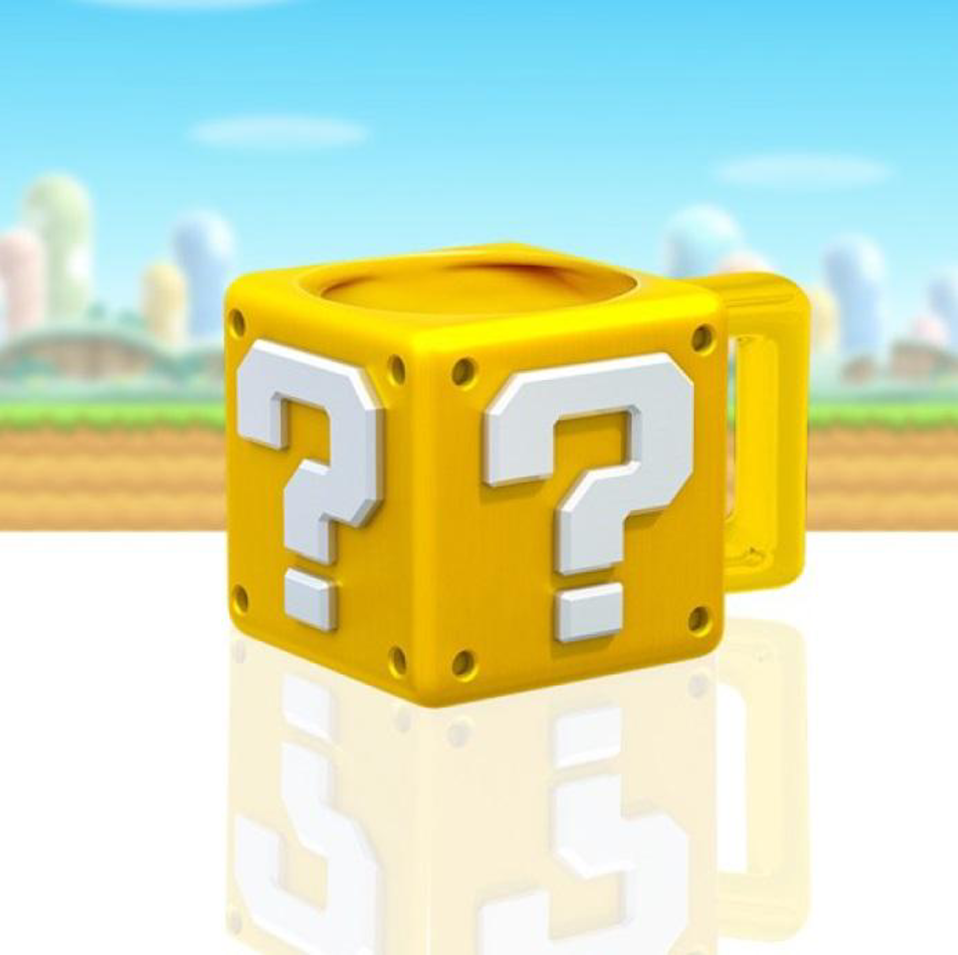 § Nintendo - Super Mario Question Block Mug - flash vidéo