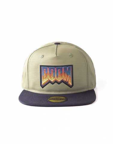 DOOM - Casquette Snapback Logo Rétro - flash vidéo