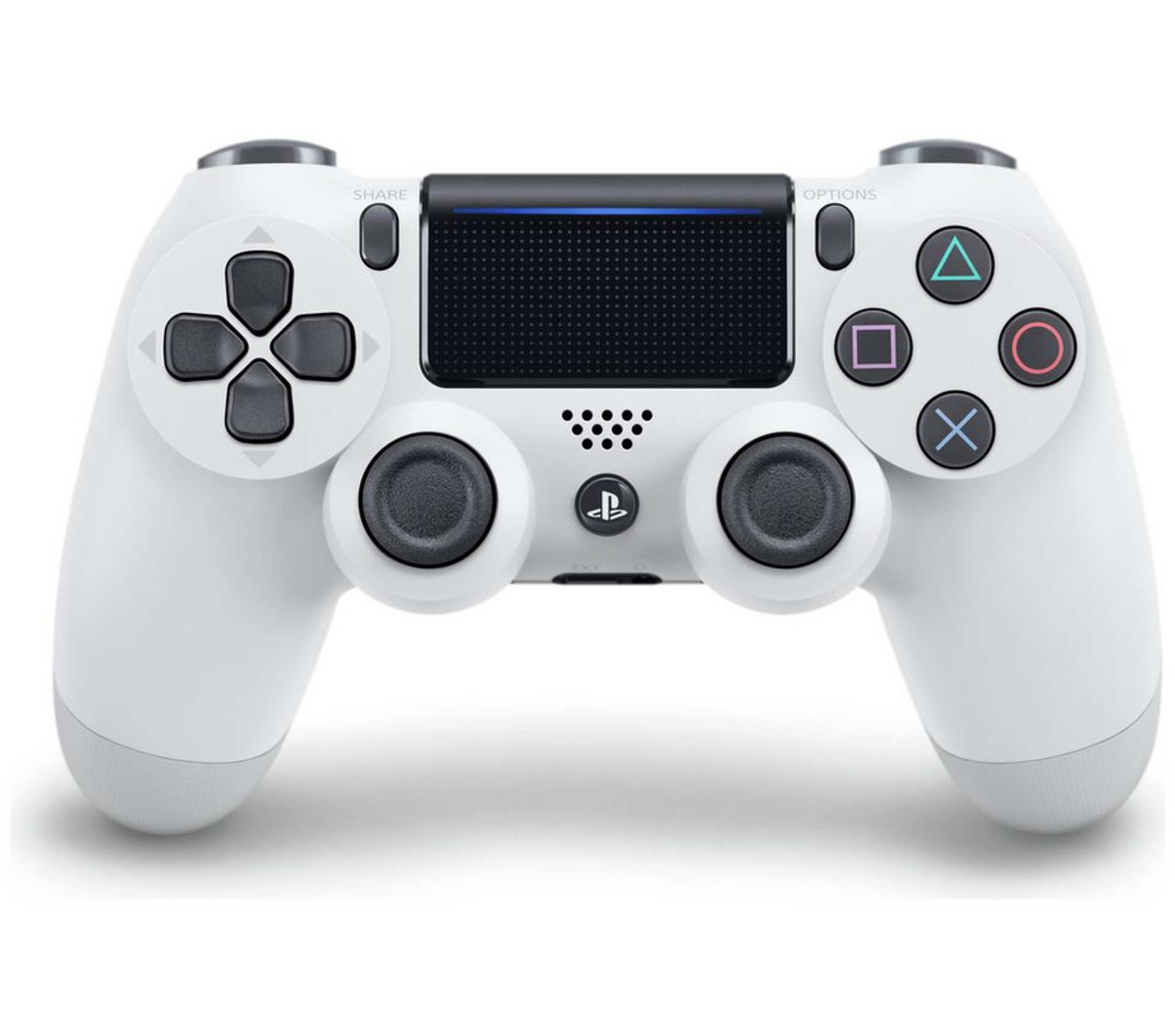 PS4 Wireless Dualshock Controller Glacier White v2 - flash vidéo