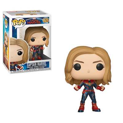 Funko Pop! Marvel Captain Marvel - Captain Marvel - flash vidéo
