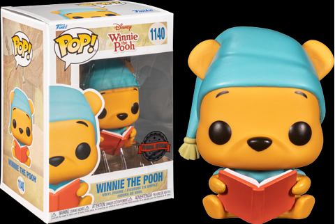Funko Pop! Disney: Winnie the Pooh - Winnie the Pooh (Reading Book) - US Exclusive - flash vidéo