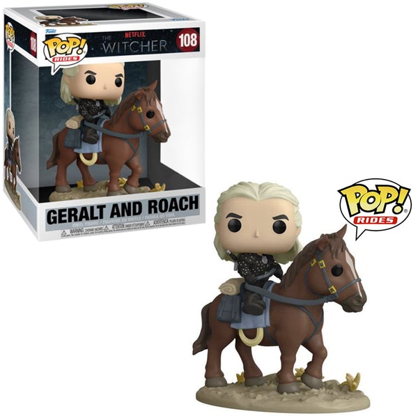 Funko Pop! Ride Deluxe: The Witcher - Geralt on Roach- US Exclusive - CONFIDENTIAL - flash vidéo