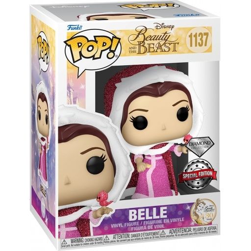Funko Pop! Disney: Beauty & Beast - Winter Belle (Diamond Glitter) - US Exclusive ENG Merchandising - flash vidéo