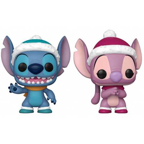 Funko Pop! 2-Pack: Lilo & Stitch - Winter Stitch & Angel - US Exclusive - flash vidéo