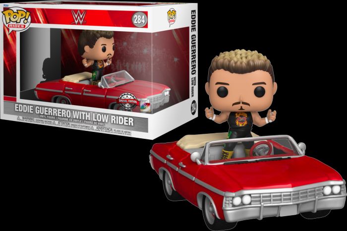 Funko Pop! Ride Super Deluxe: WWE - Eddie Guerrero with Low Rider ENG Merchandising - flash vidéo