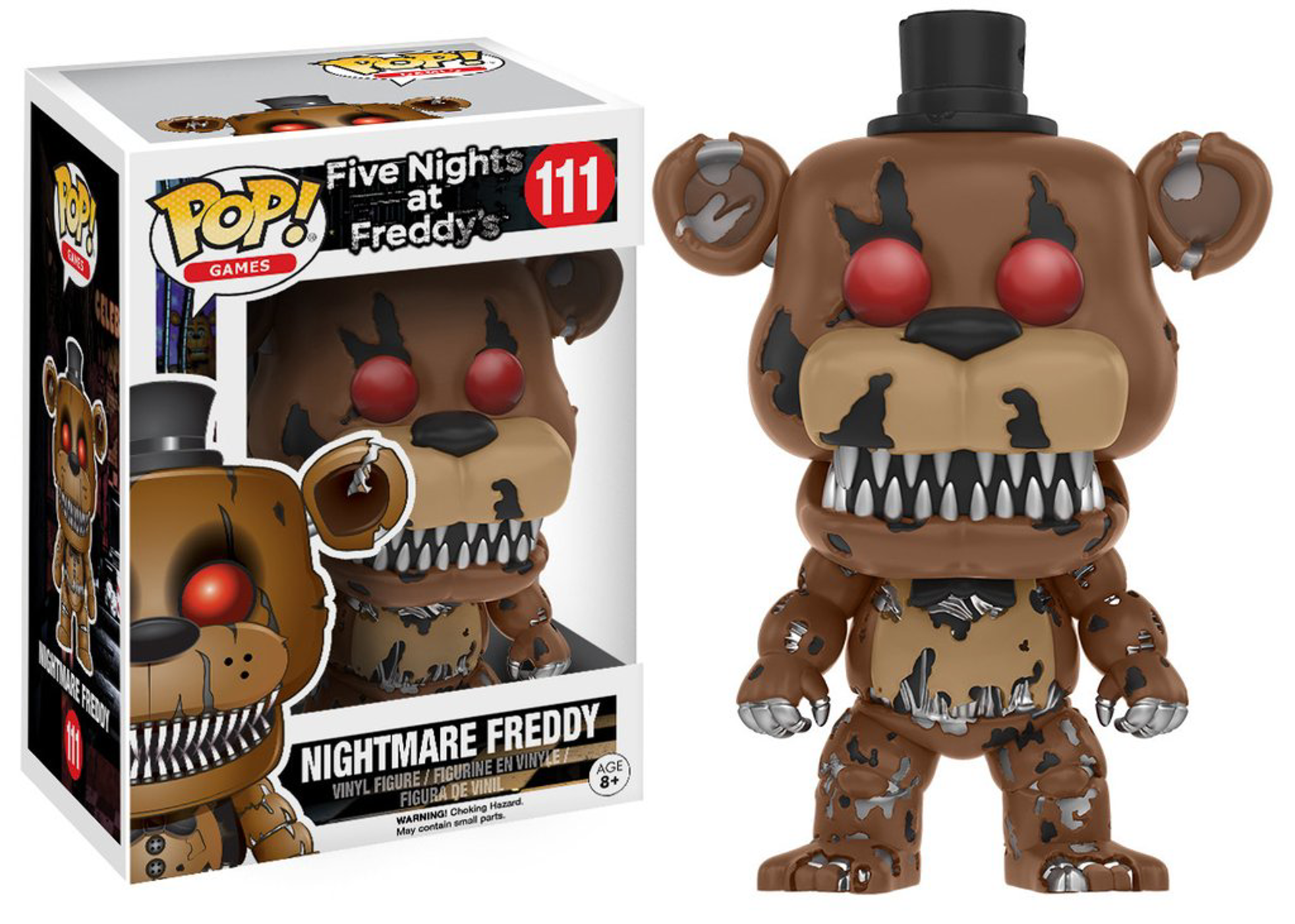 Funko Pop! Games: Five Nights at Freddy's - Nightmare Freddy ENG Merchandising - flash vidéo