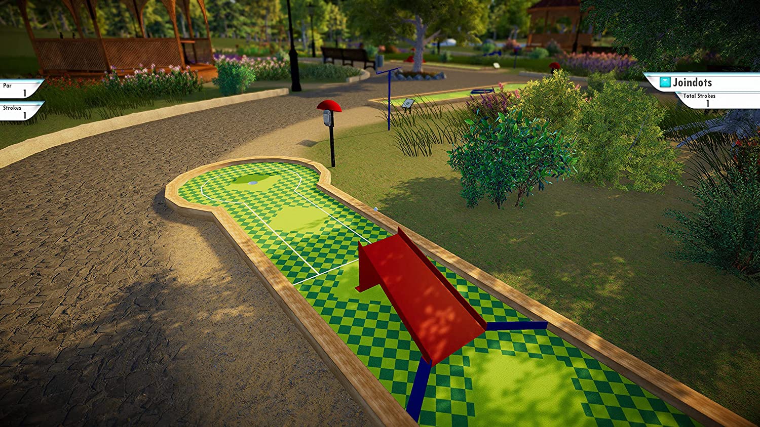 3D Minigolf - flash vidéo