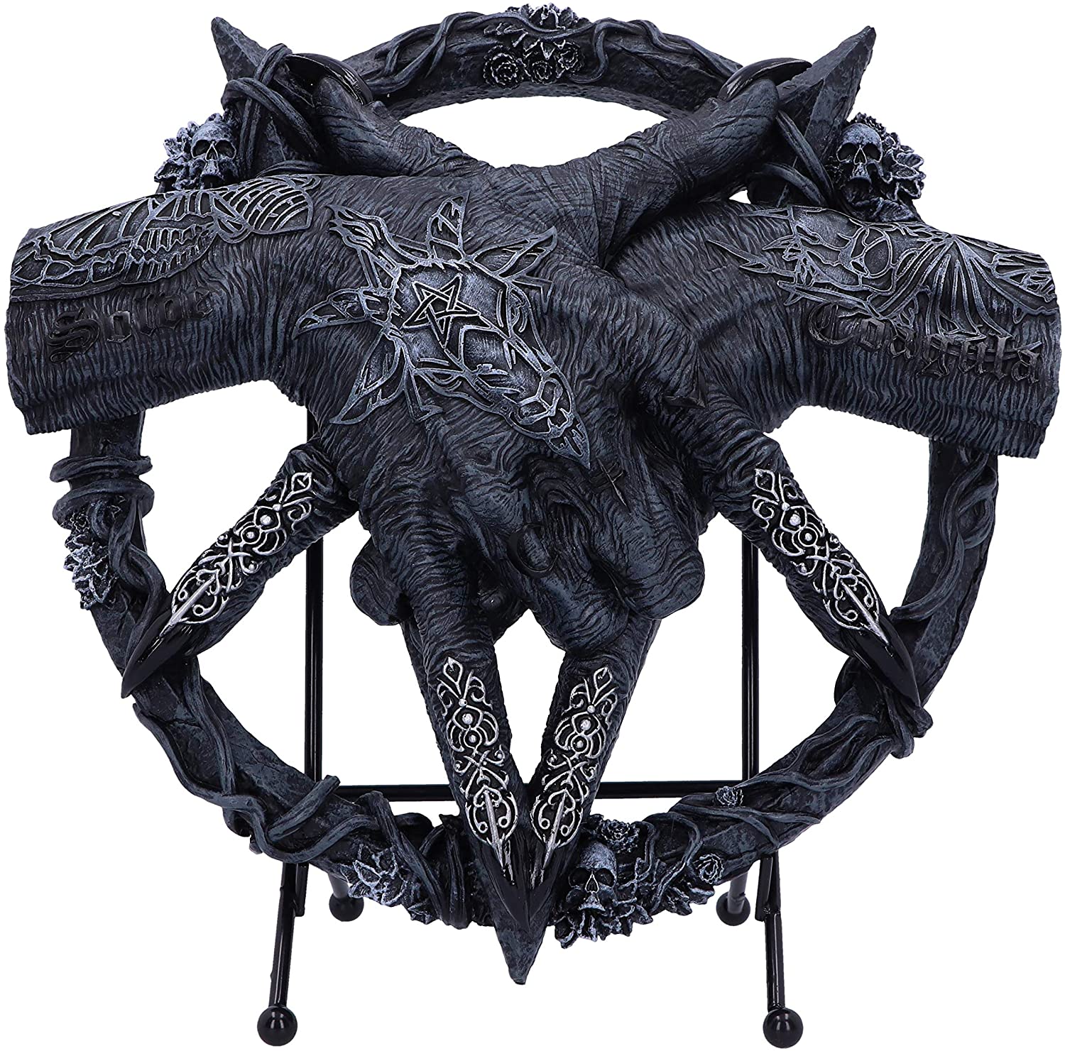 Baphomet - Plaque avec support "La prise de Baphomet" 24.5cm - flash vidéo
