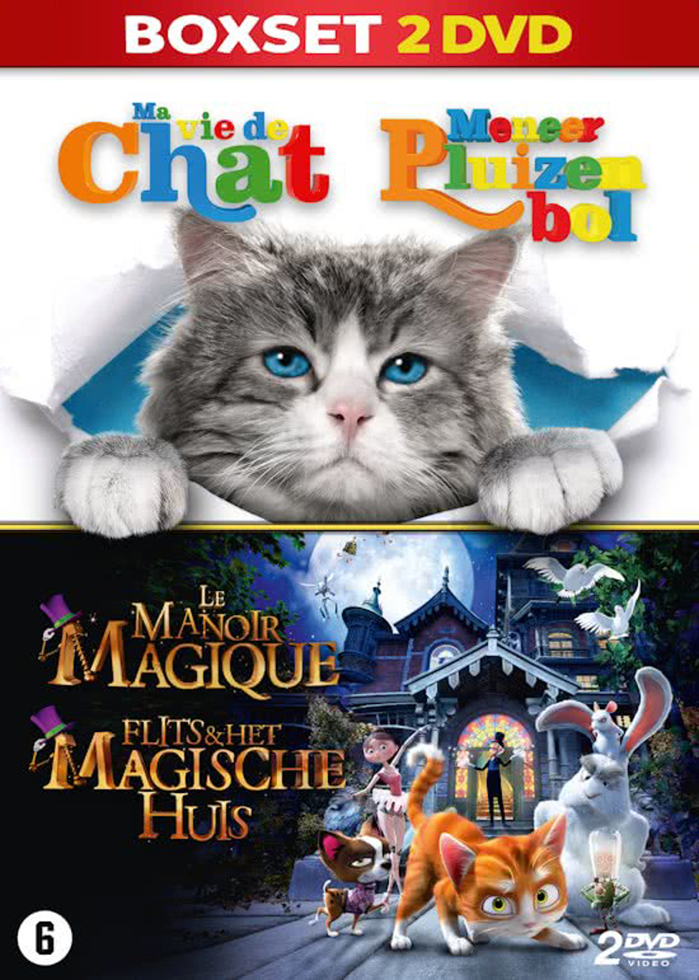 Ma Vie De Chat + Le Manoir Magique - flash vidéo