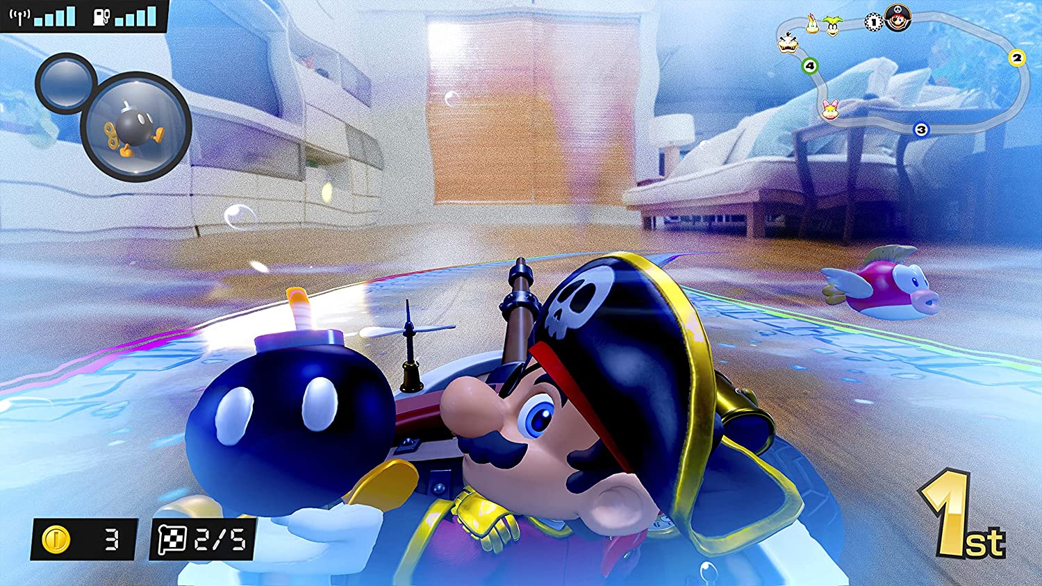 Mario Kart Live Home Circuit (Mario) - flash vidéo