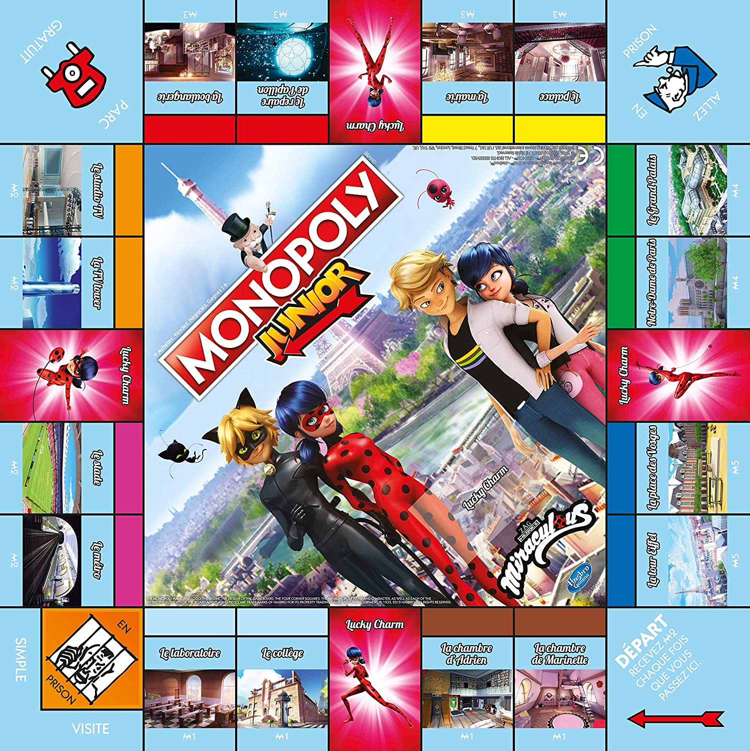 Monopoly Junior - Miraculous - flash vidéo