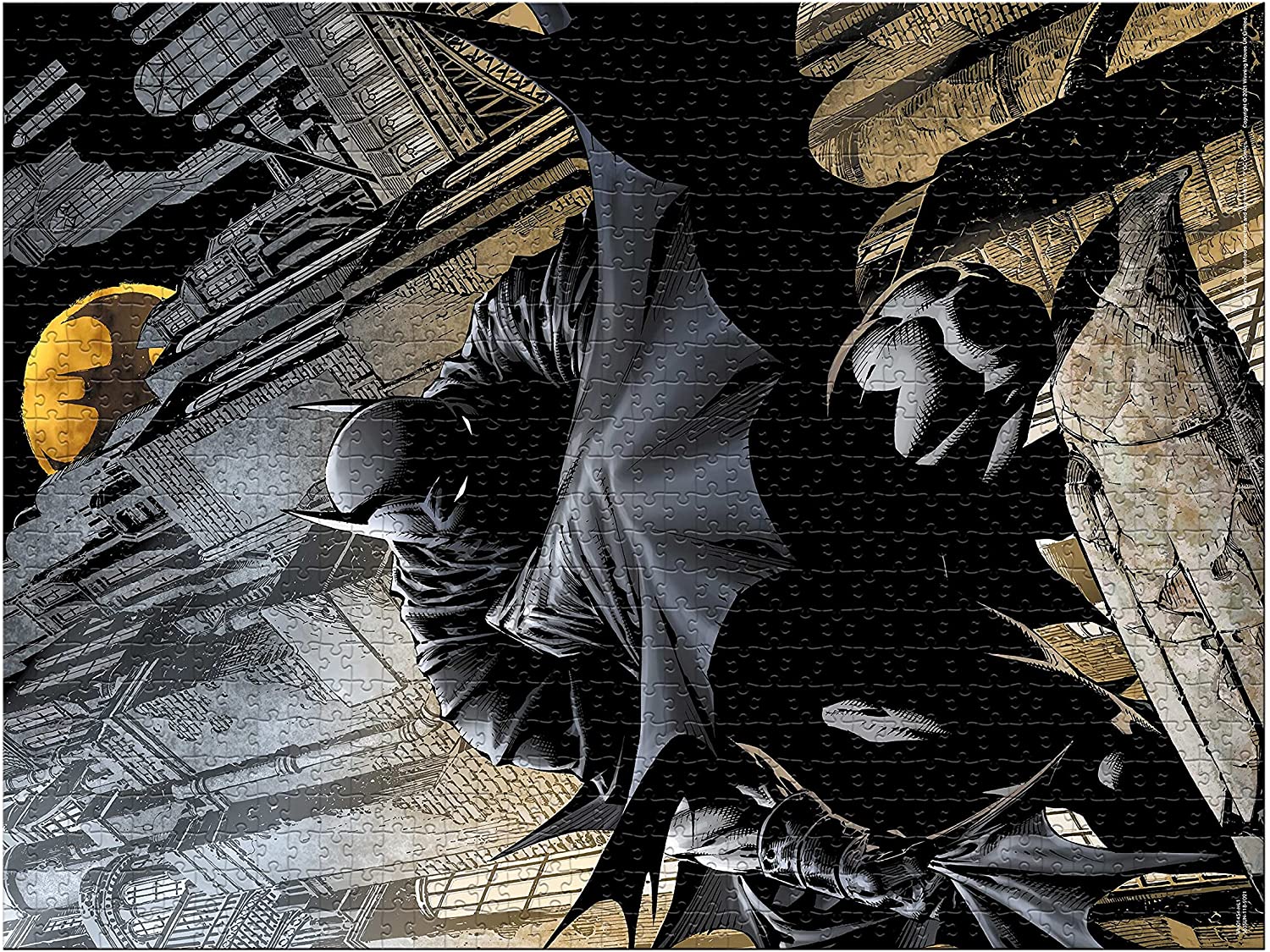 DC Comics - Batman Puzzle 1000 pcs - flash vidéo
