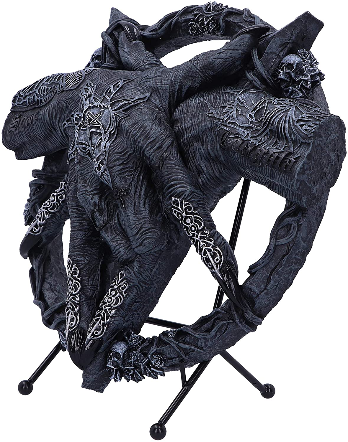 Baphomet - Plaque avec support "La prise de Baphomet" 24.5cm - flash vidéo