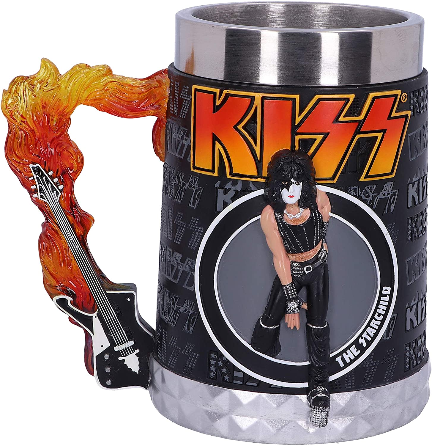 KISS - Chope enflammée Paul Stanley "The Starchild" 14.5cm