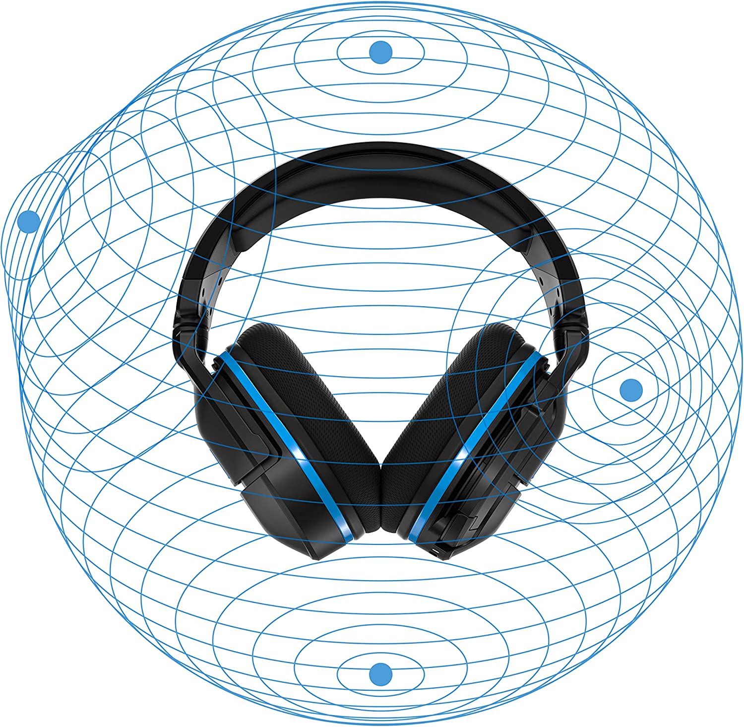 Turtle Beach - Casque de jeu sans fil Stealth 600P Gen 2 Noir pour PS4, PS5 et Switch - flash vidéo
