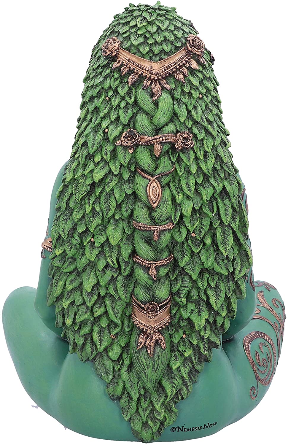 Mother Earth - Grande Figurine peinte de la Terre Mère Gaia éthérée 30cm - flash vidéo