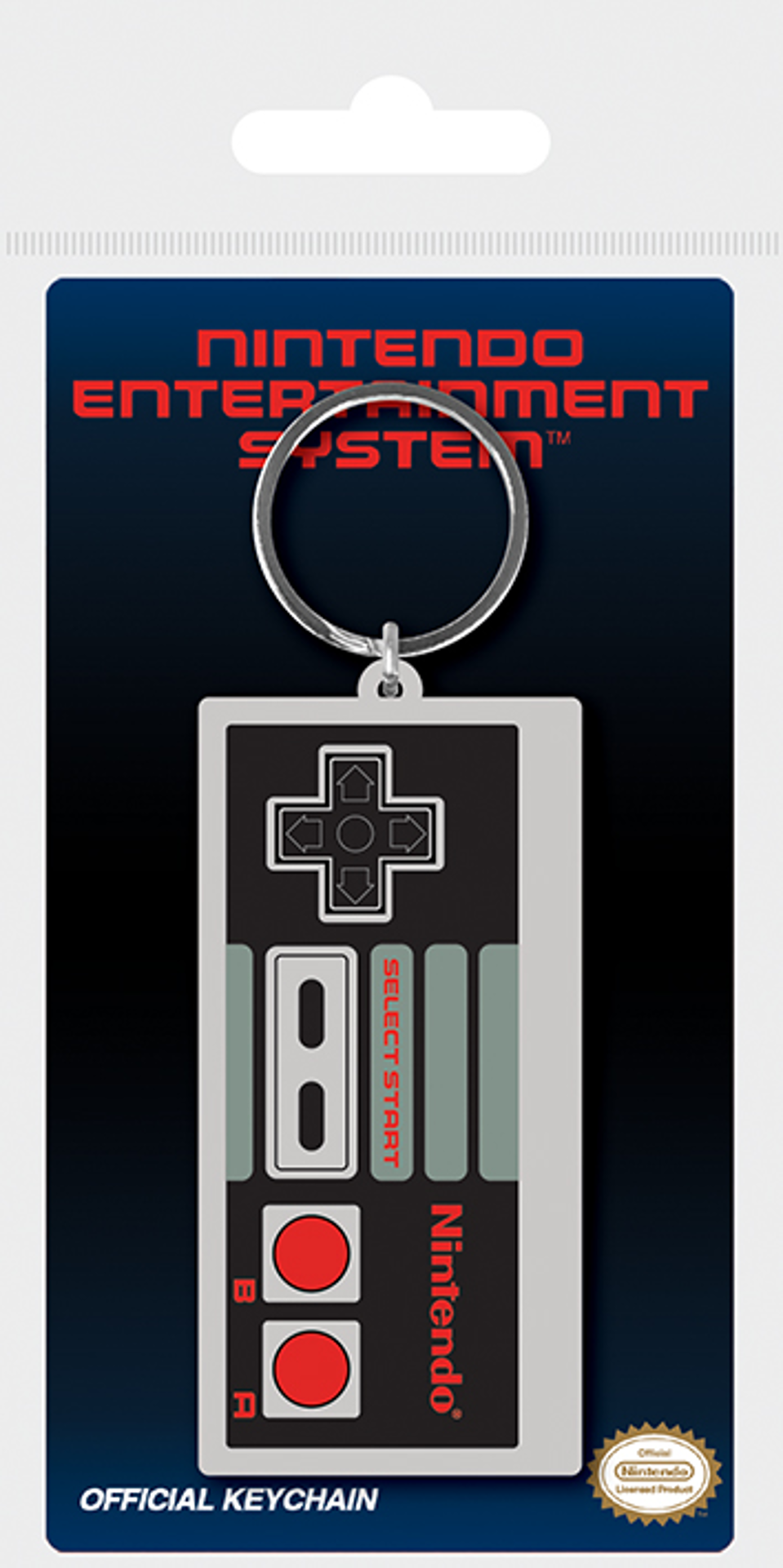 Nintendo - NES Controller Rubber Keychain - flash vidéo