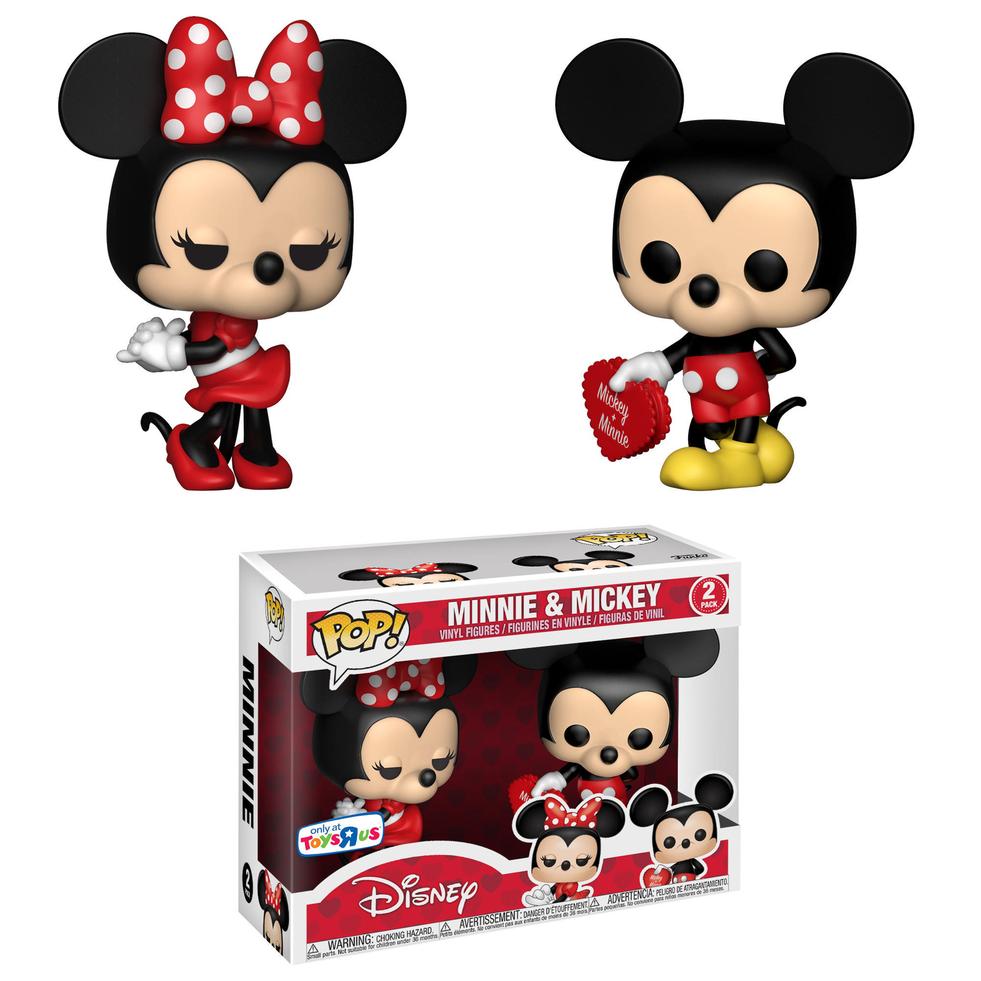 § Funko Pop! Disney Minnie & Mickey 2-Pack - flash vidéo