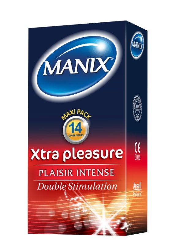 Préservatifs Manix Xtra Pleasure * 14 - flash vidéo