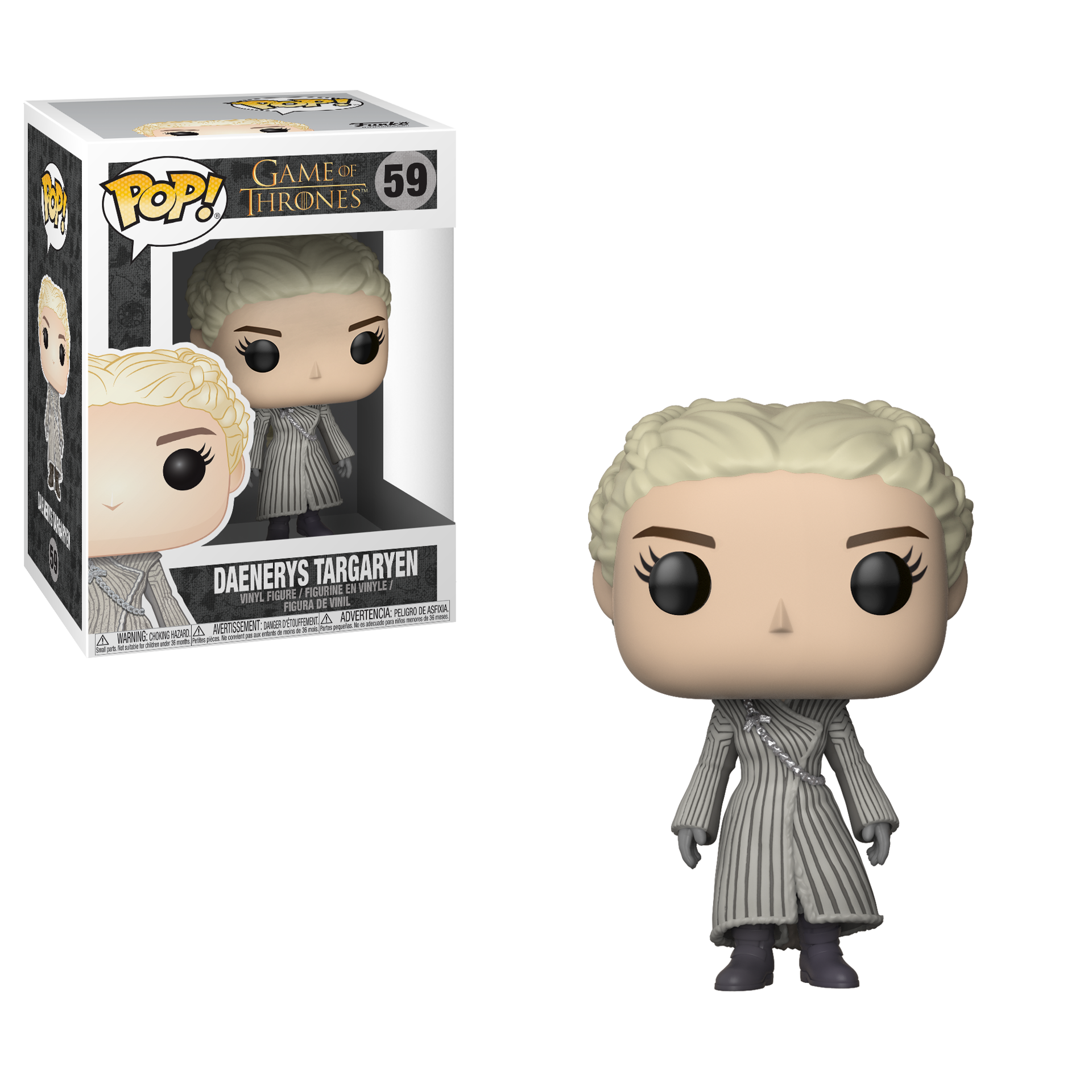 Funko Pop! Game of Thrones Daenerys Targaryen (White Coat) - flash vidéo