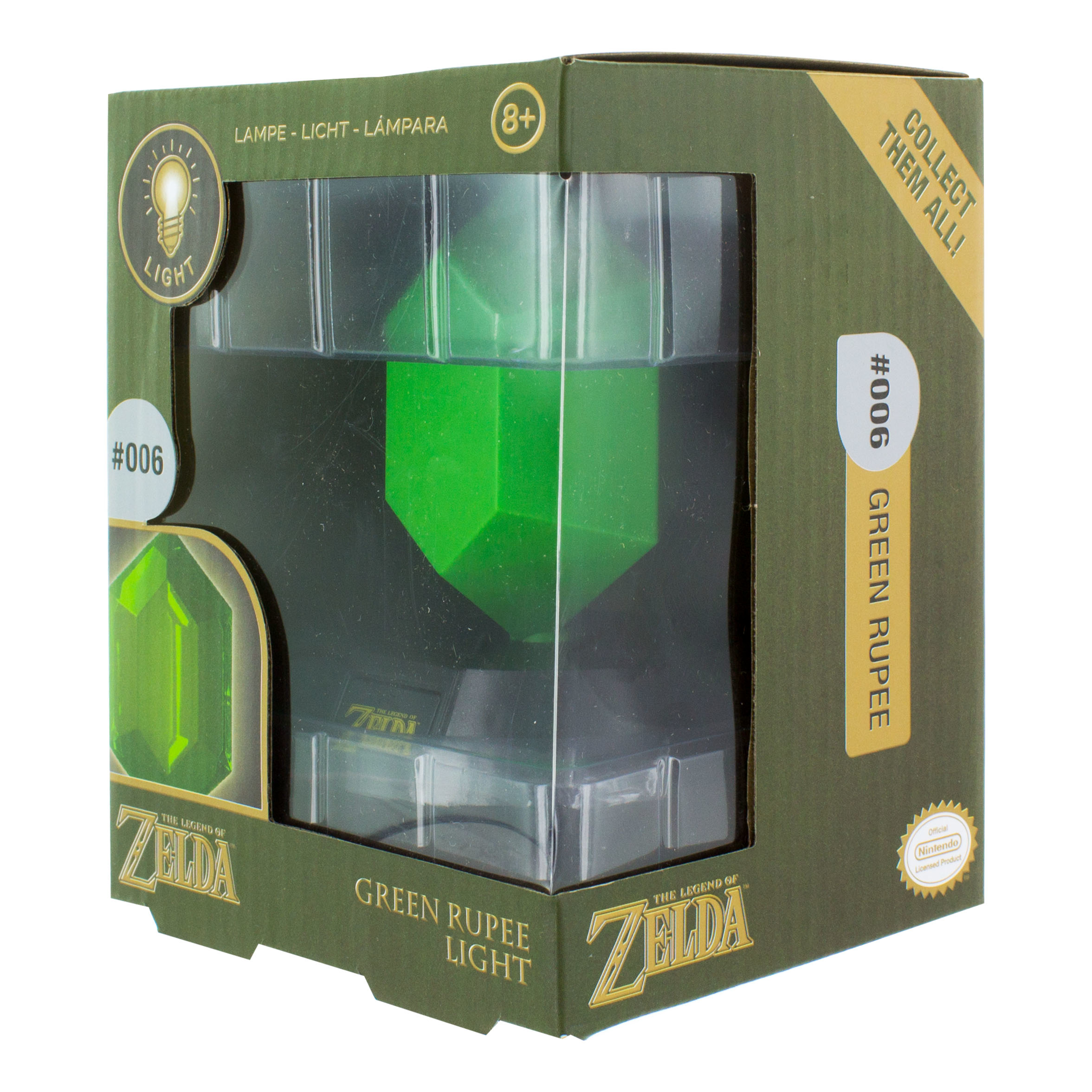 The Legend of Zelda - Green Rupee 3D Light V3 - flash vidéo