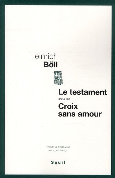 Le testament ; croix sans amour - flash vidéo