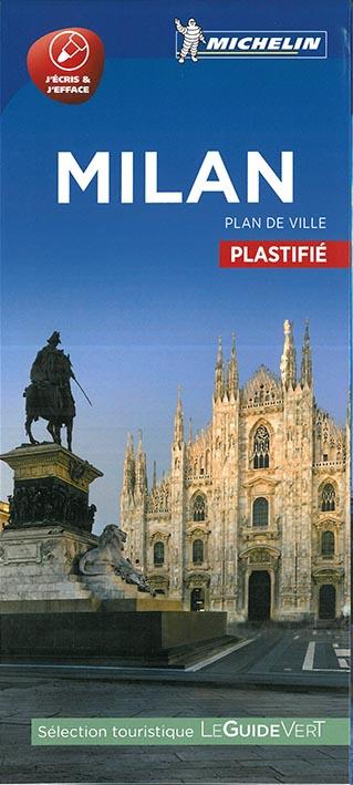 Milan - plan de ville plastifie - flash vidéo