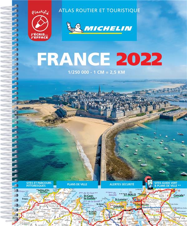 Atlas routier france plastifie 2022 - flash vidéo