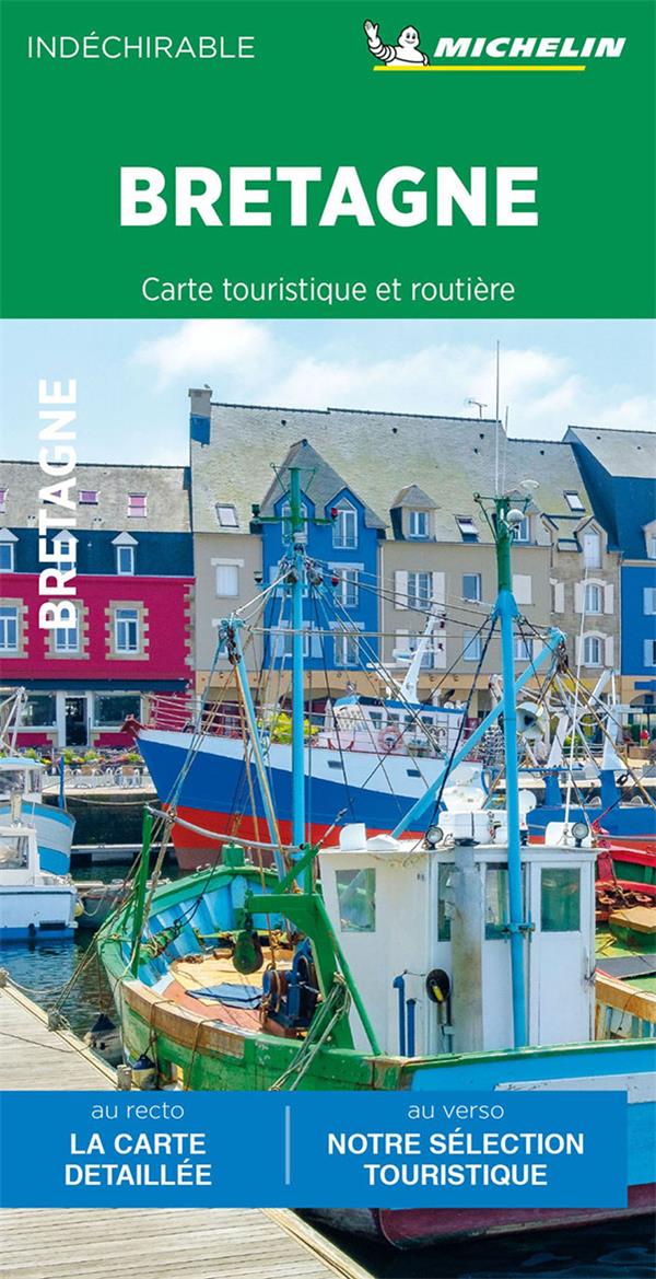 Carte routière et touristique Bretagne - flash vidéo