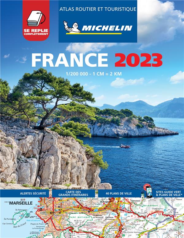 Atlas routier France : tous les services utiles (édition 2023) - flash vidéo