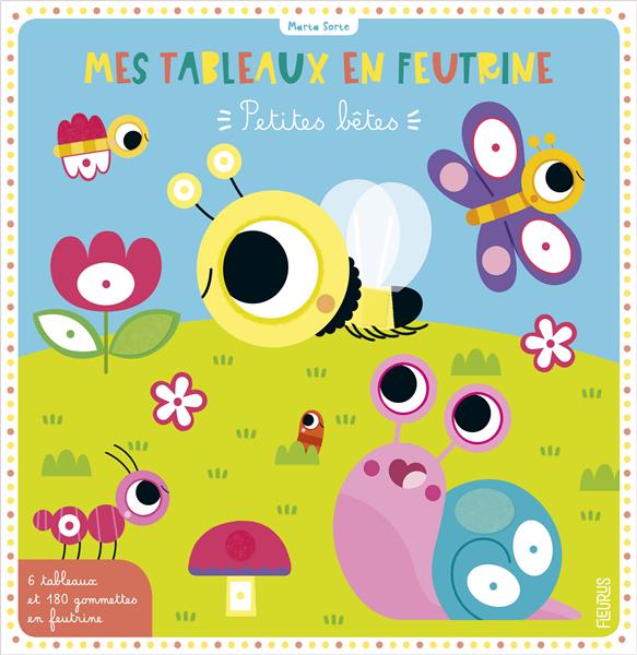 Mes tableaux en feutrine : petites bêtes - flash vidéo