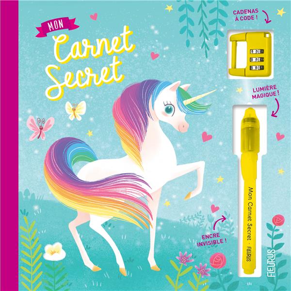 Mon carnet secret : licornes - flash vidéo