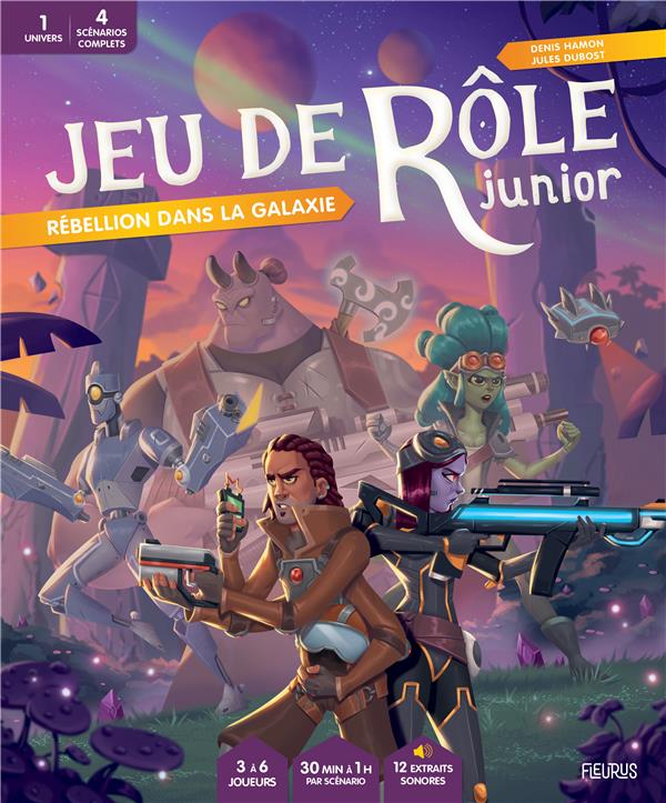 Jeu de rôle junior : rebellion dans la galaxie - flash vidéo