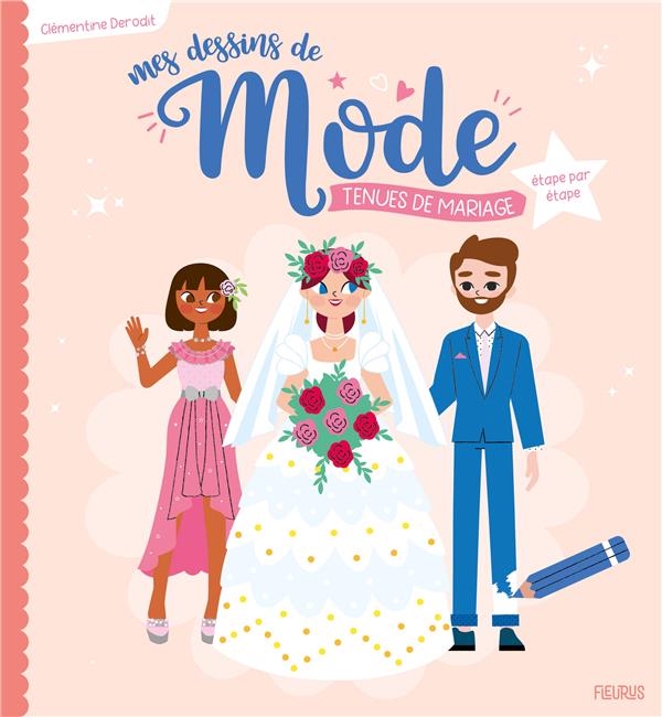 Mes dessins de mode : tenues de mariage - flash vidéo