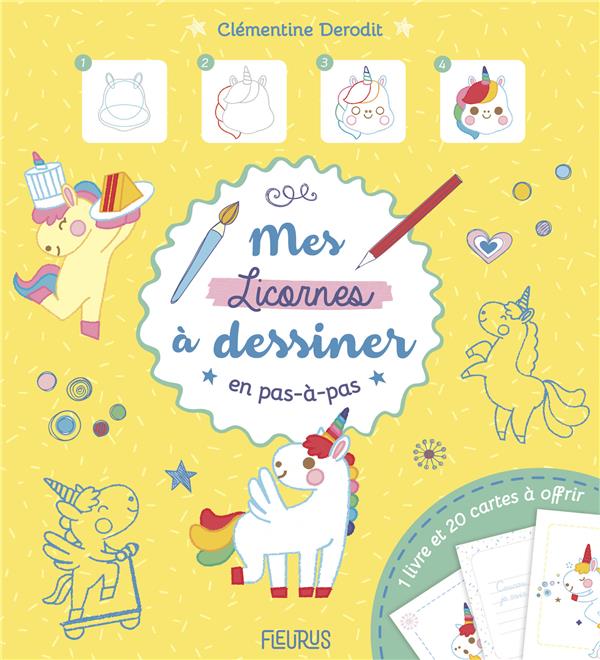 Mes licornes à dessiner en pas a pas - flash vidéo