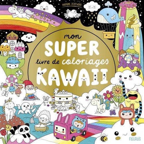 Mon super livre de coloriages kawaii - flash vidéo