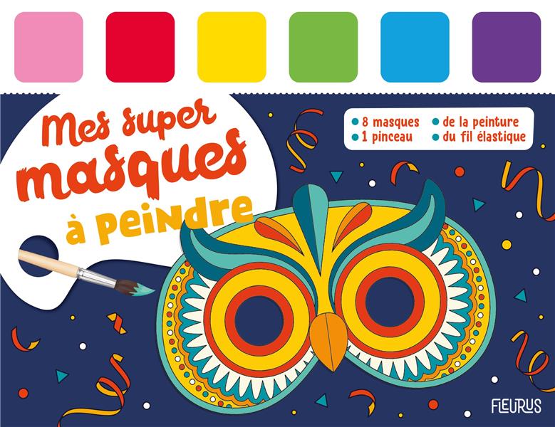 Mes super masques à peindre - flash vidéo